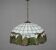 Tiffany suspension style. Leaded stained glass.