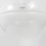 Harvey Guzzini Suspension Boule Op-Art Striped Postmodern by Meblo, 1970s