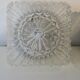 Glass ceiling lamp pair