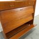 Fineer schoenenkast met lades