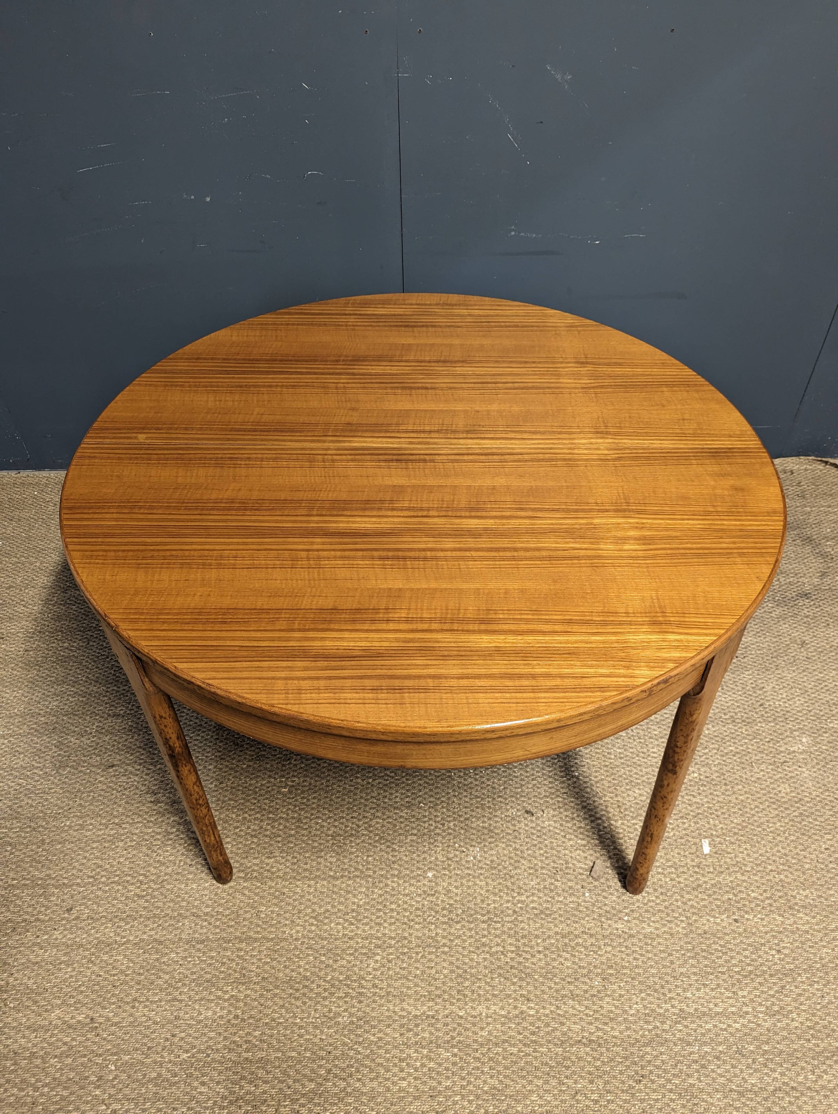 Scandinavian teak dining table