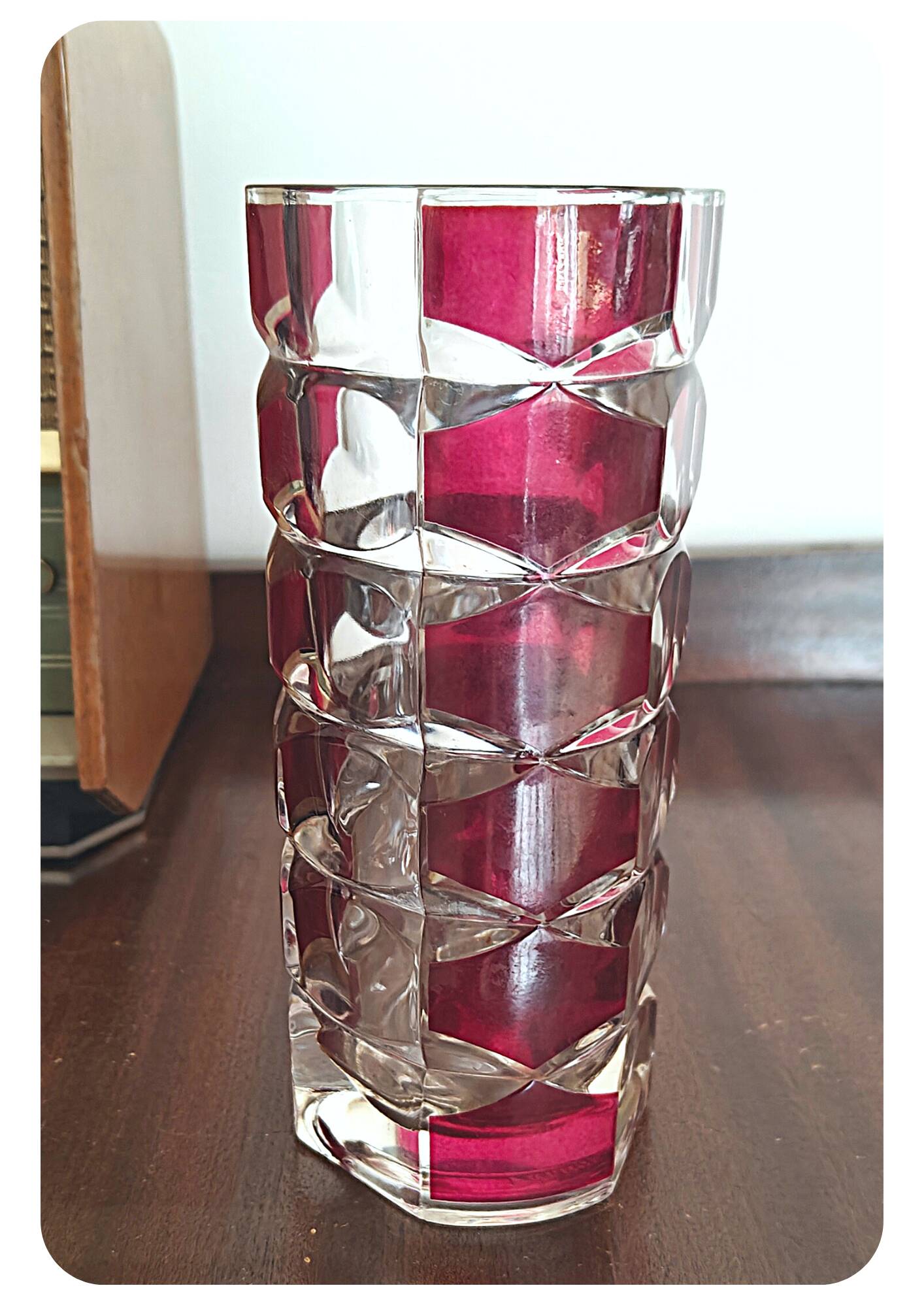 JG Durand Geometric Vase