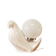 Bird lamp "dove" in white ceramic, 1970
