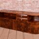 Buffet Art Déco en noyer et chrome, années 1920
