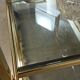 Vintage brass bar service
