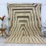 Handmade wool Berber rug 270 X 170 CM