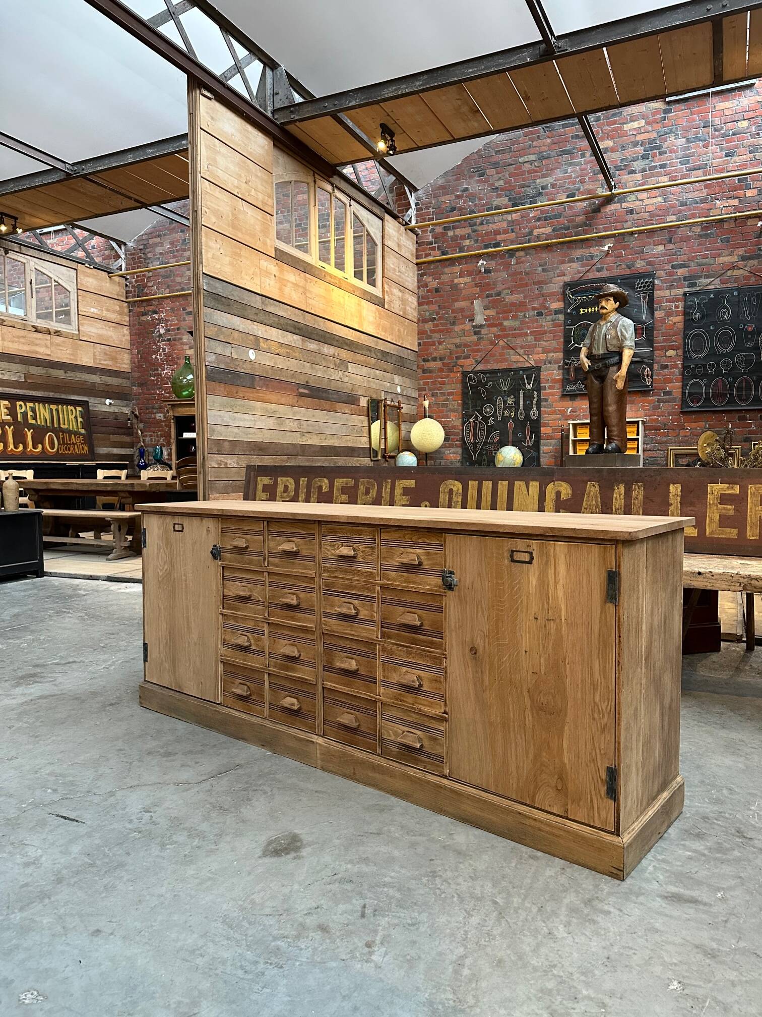 Solid oak professional furniture