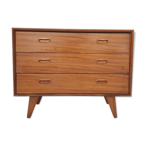 Commode en teck du milieu