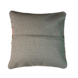 Housse de coussin kilim turc vintage, 40 x 40 cm