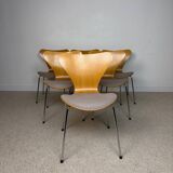 6 chairs Series 7 – Arne Jacobsen for Fritz Hansen