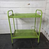 Rolling trolley Mathieu Matégot style from the 50s