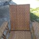 Former rattan and bamboo lounge chair in 1920