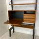 Scandinavian modular wall unit by poul cadovius for cado, 1960s