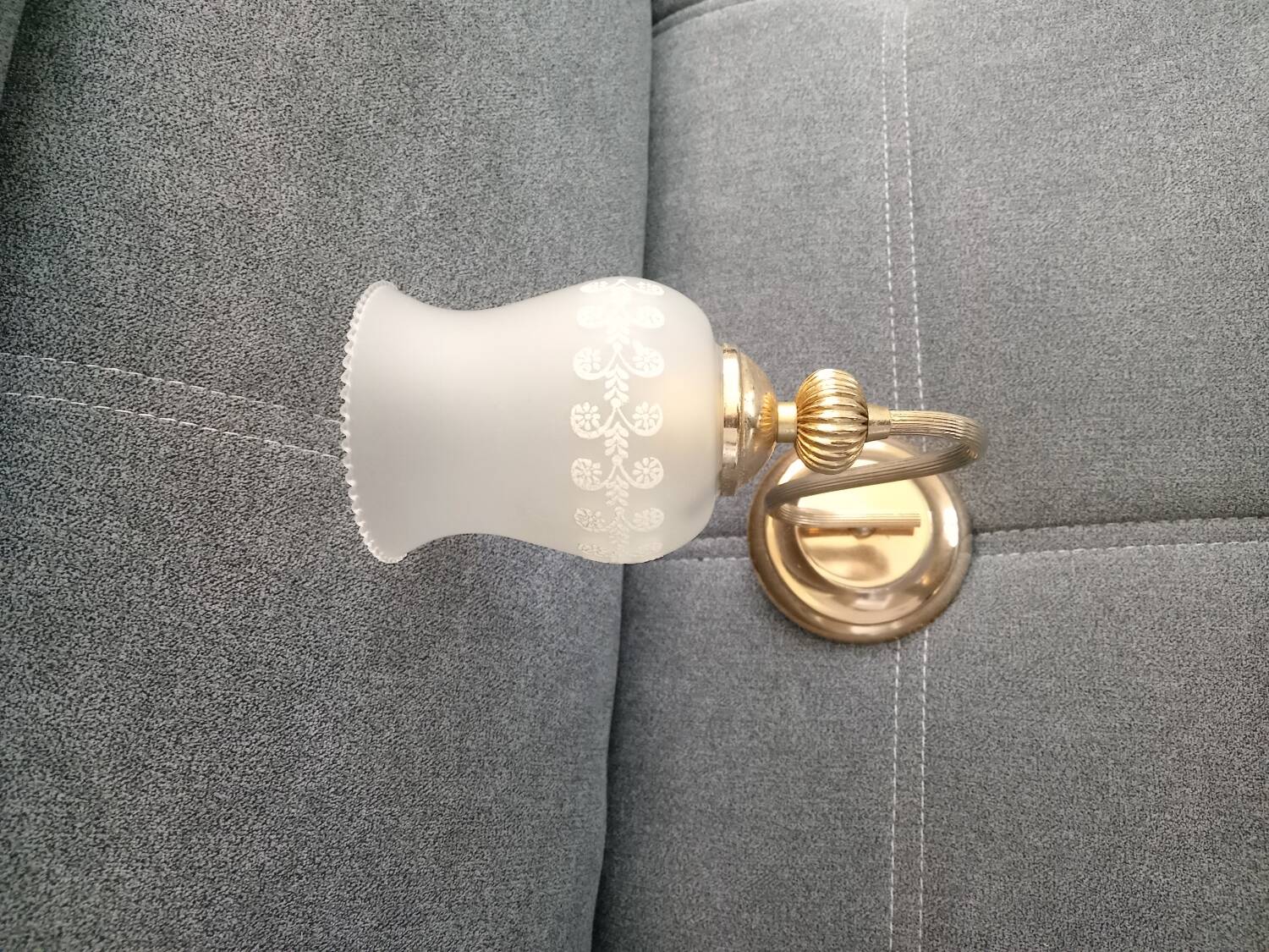 Set of Golden Wall Sconces