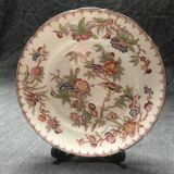 Sarreguemines Dessert Plates: Hand-Painted Chinoiserie Decor, 19th Century