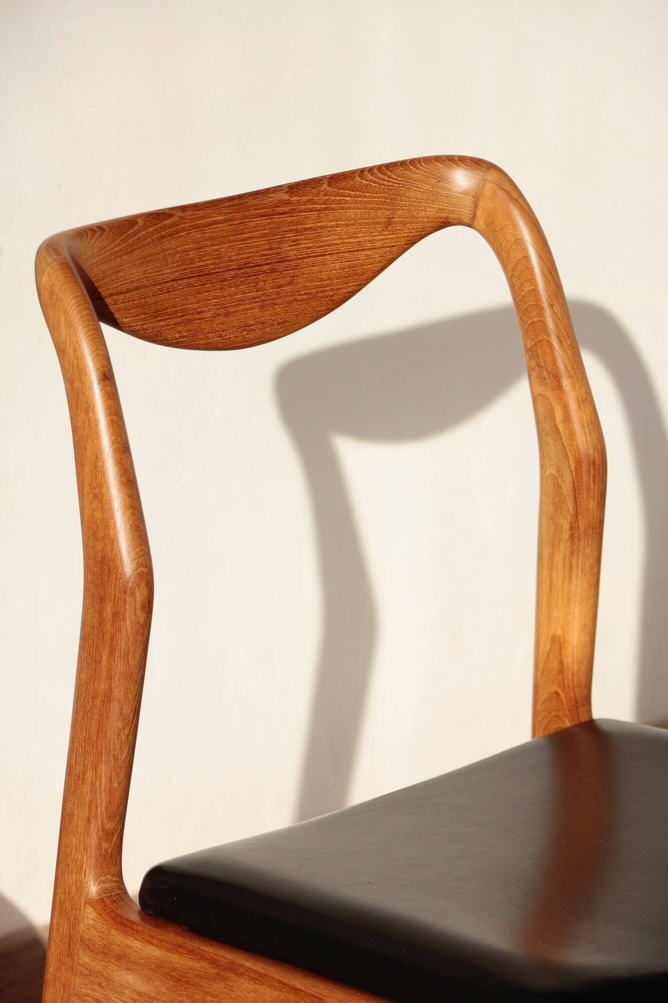 Set of 6 Vintage Scandinavian Teak Chairs – 1960s