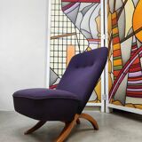 Chaise Congo vintage design hollandais Theo Ruth Artifort