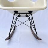 ROCKING CHAIR PARCHEMENT, EAMES, HERMAN MILLER 1970