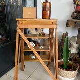 Vintage wooden stepladder