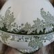 Small antique soup tureen in ironstone