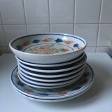 Lot of Quimper tableware