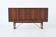 Sofus Jorgensen cross-leg highboard in rosewood Nyrup Denmark 1960