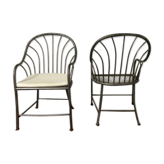 Art Deco armchairs