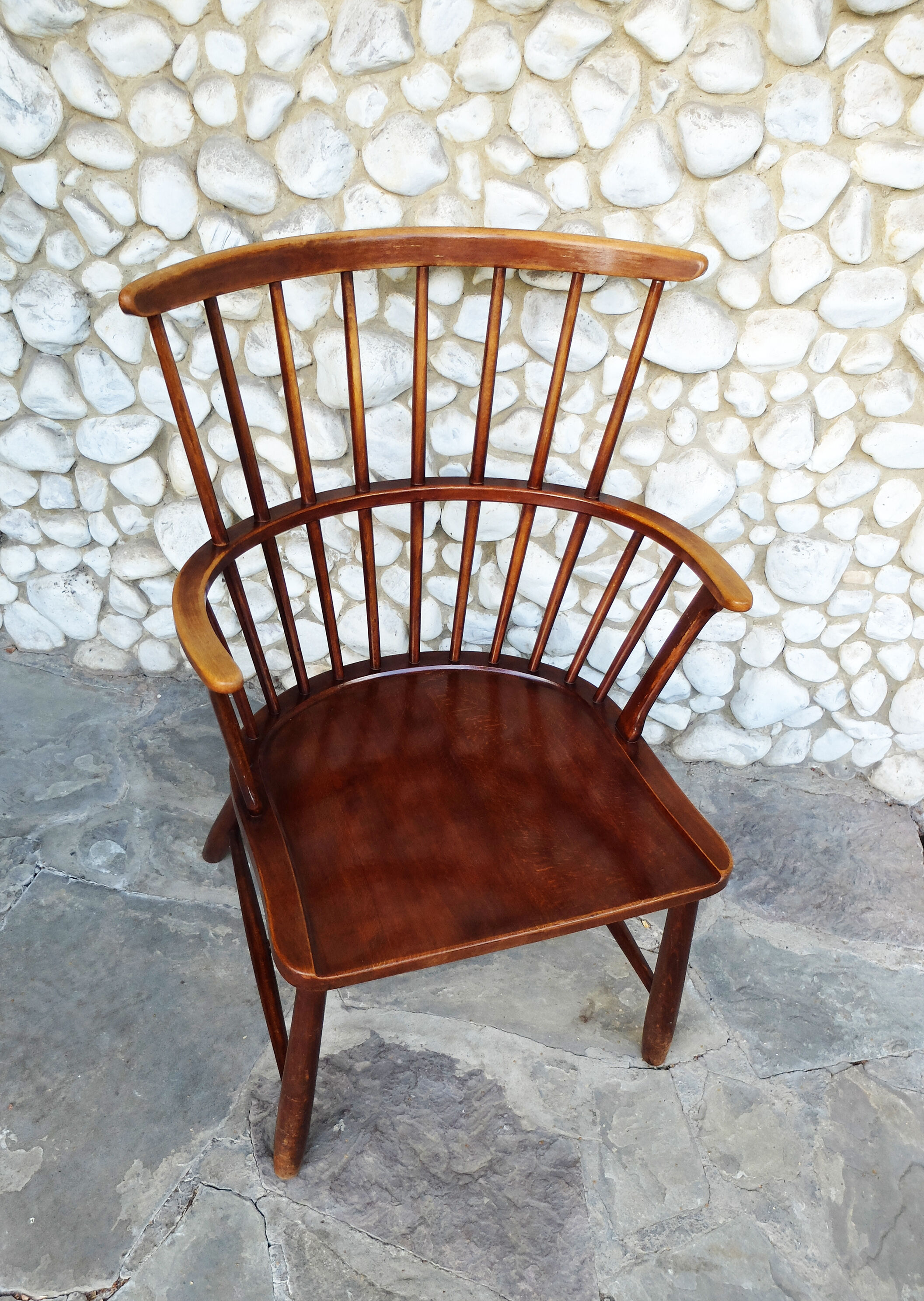 Fauteuil Windsor par Ove Boldt pour Fritz Hansen, Danemark, 1960