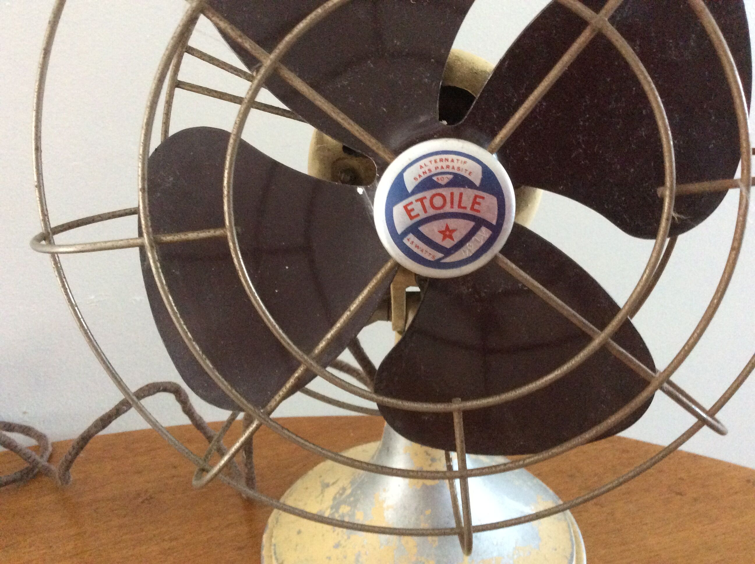 Star brand 1950s fan