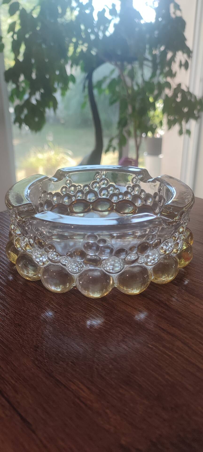Vintage ashtray Walther Glas, Bolero series. 1960s/70s.