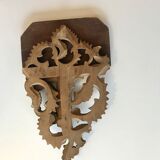 Farm wooden wall shelf