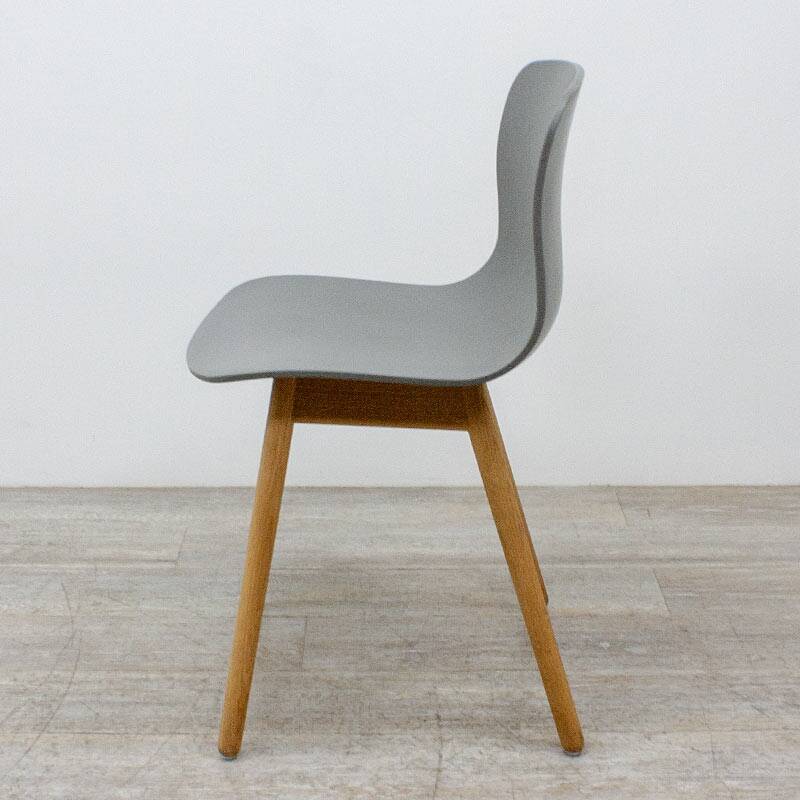 ACC12 chair in grey plastic by HAY