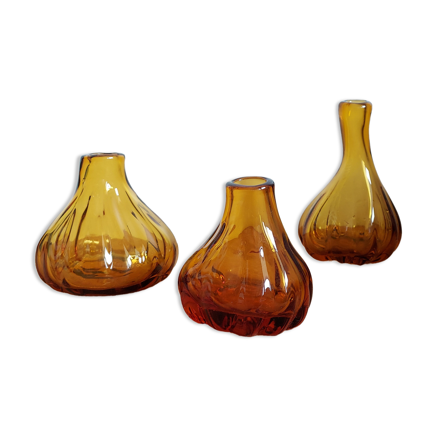 Trio of small soliflores