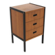 Commode scandinave en teck et en chêne, Bertil Fridhagen, Bodafors, Suède, 1960