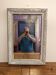 Mirror XIXth gray shabby 77 x 53 cm