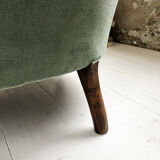 Meridian Napoleon III green velvet