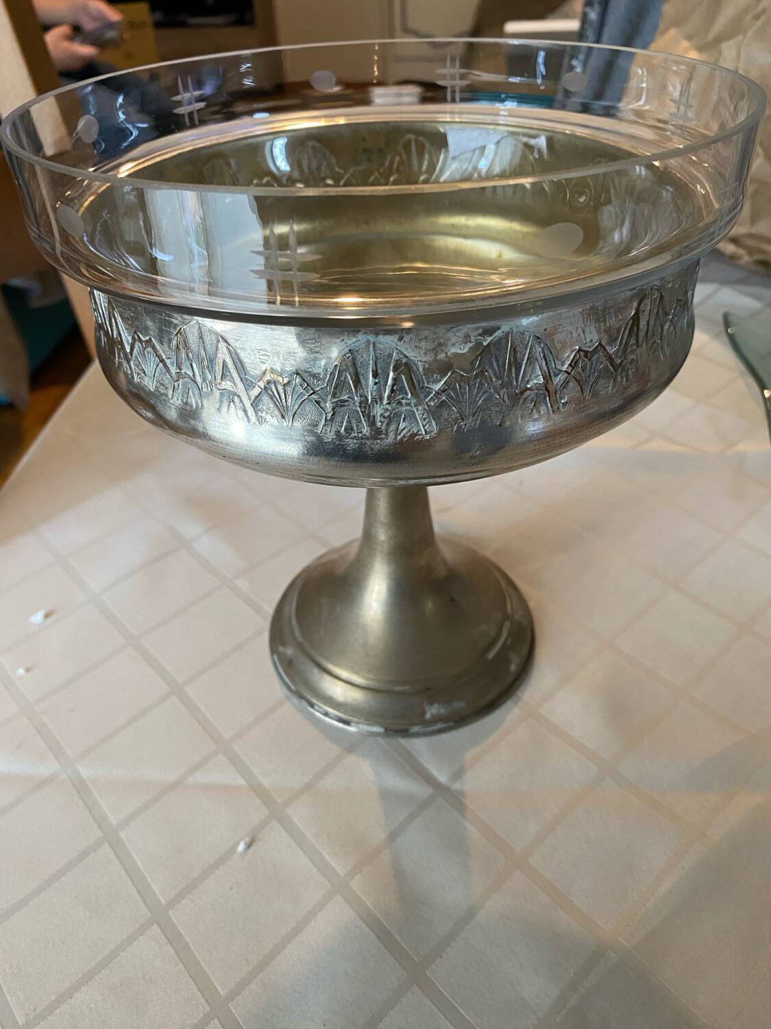 Old fruit bowl, fruit dish