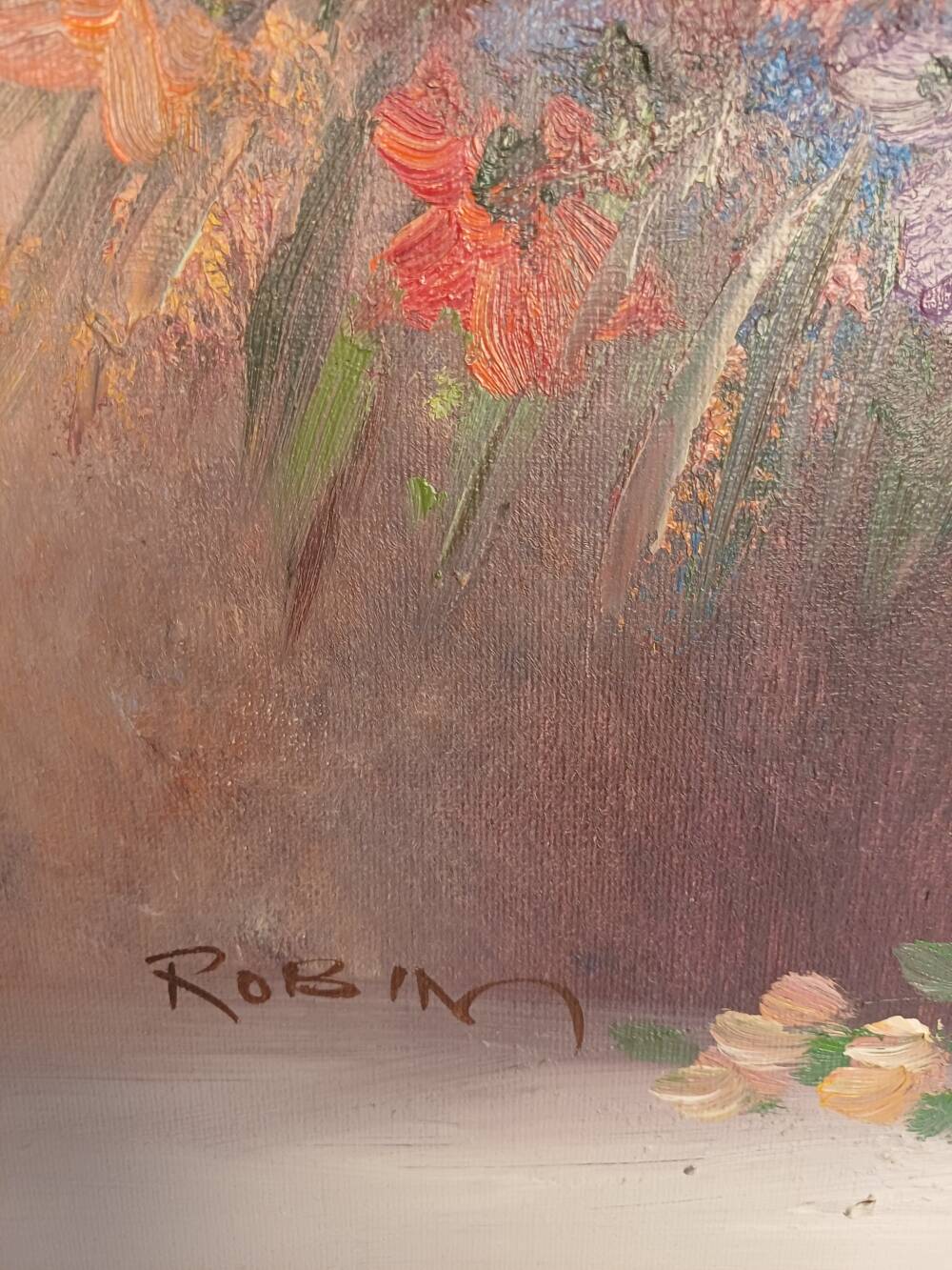 Still life with flowers by robin