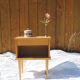 Scandinavian bedside table from the 70s