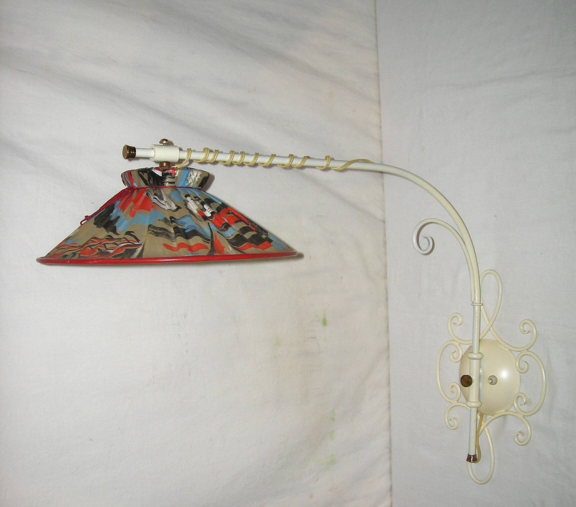 1940s-50s wall lamp