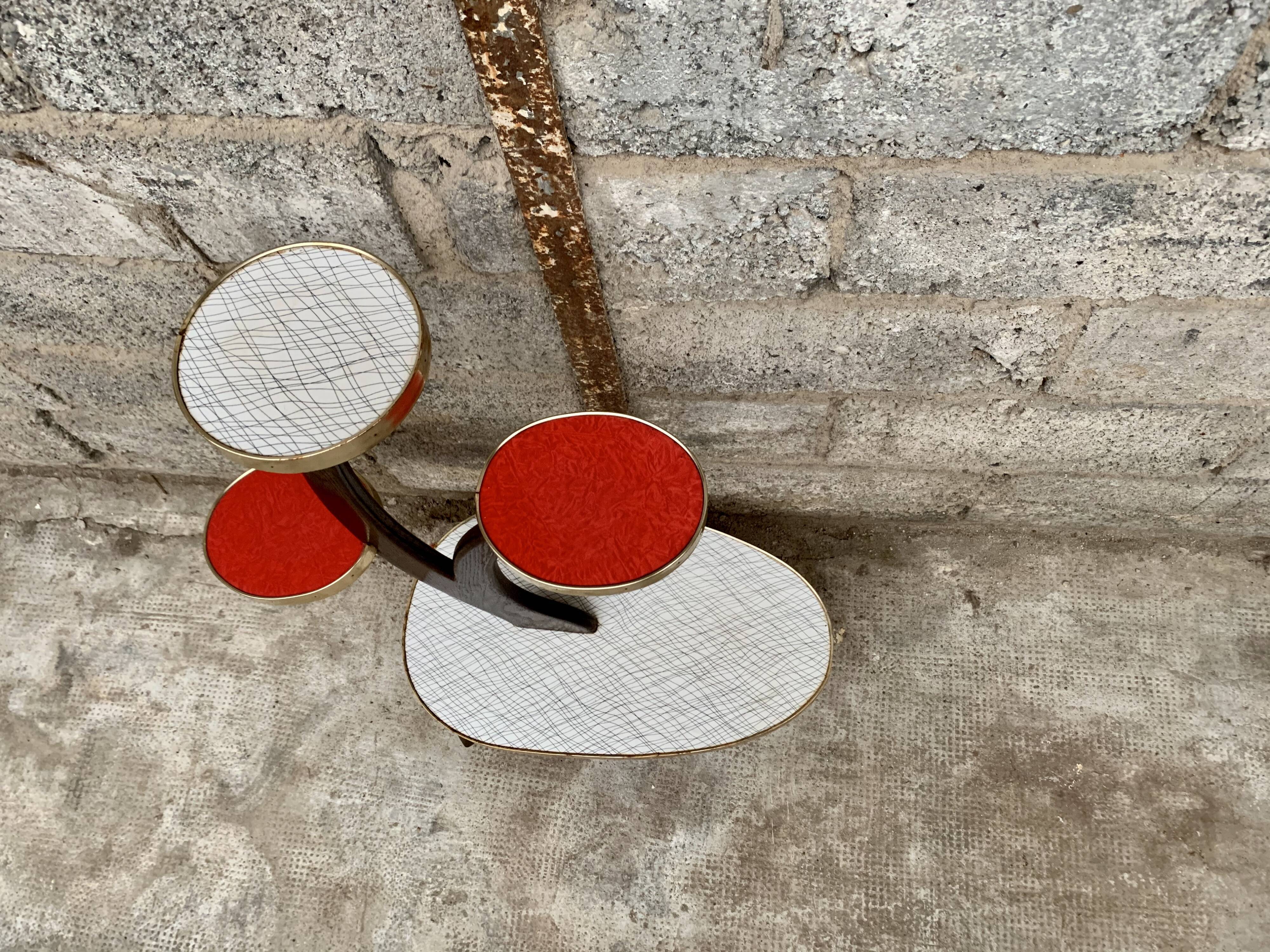 Plant holder in formica 1950