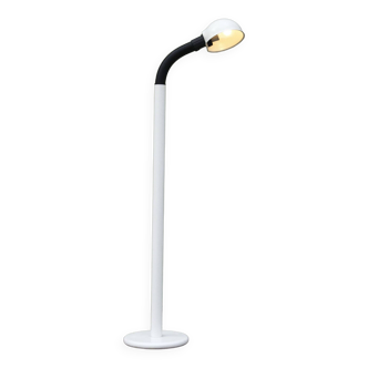 Vintage flexible reading floor lamp, Italy 1980s