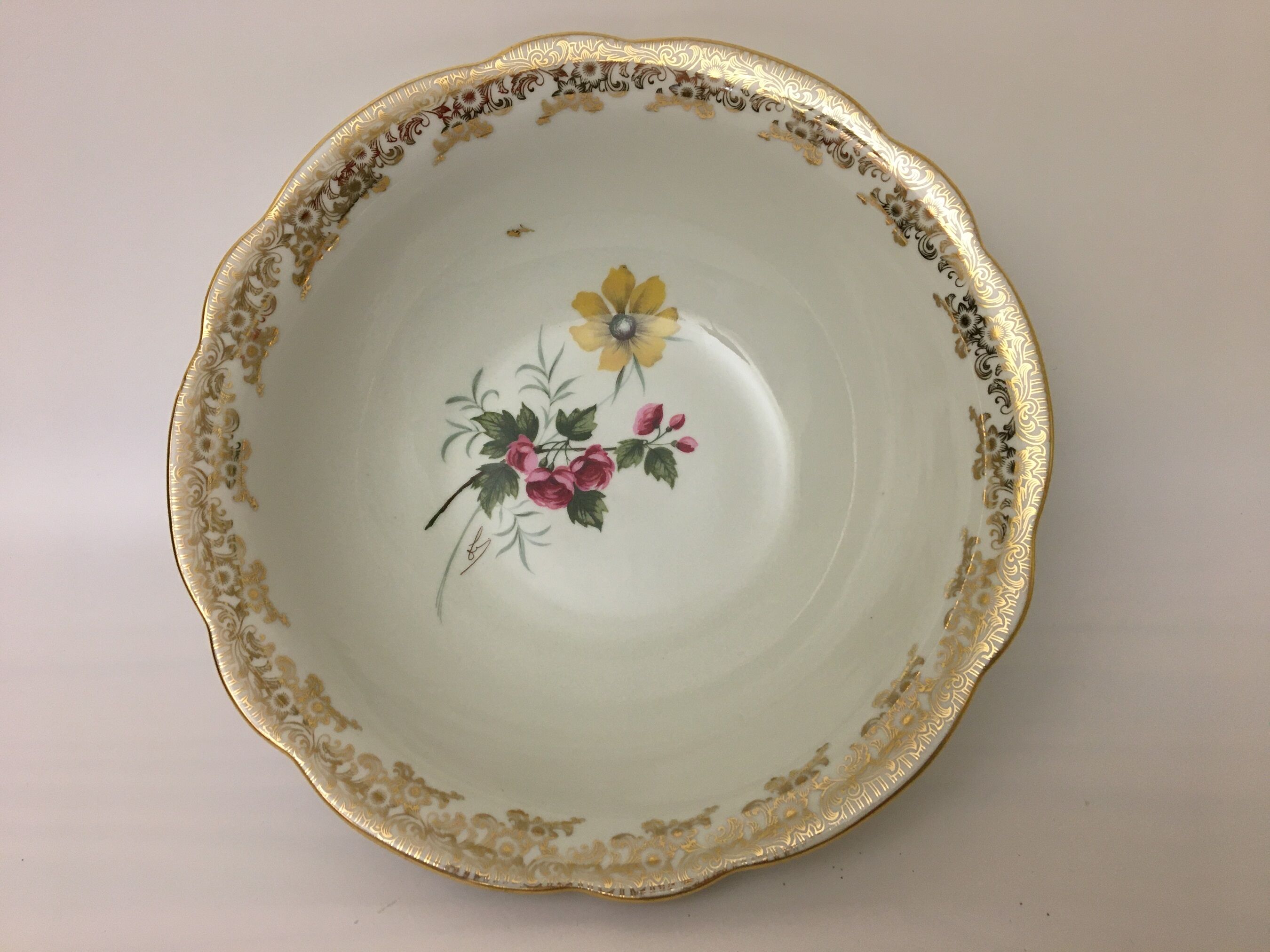 Salad bowl – Vegetable "FD – (Ferdinand Dehoulières)"