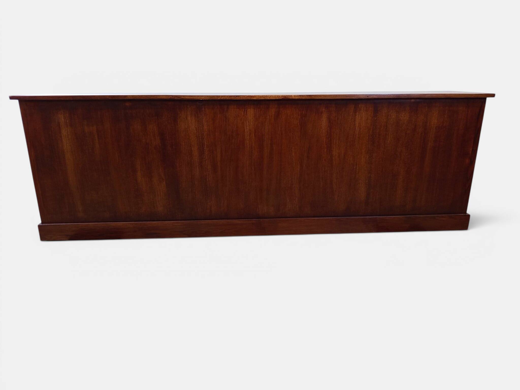 Large double-sided modernist sideboard in oak – 250 cm