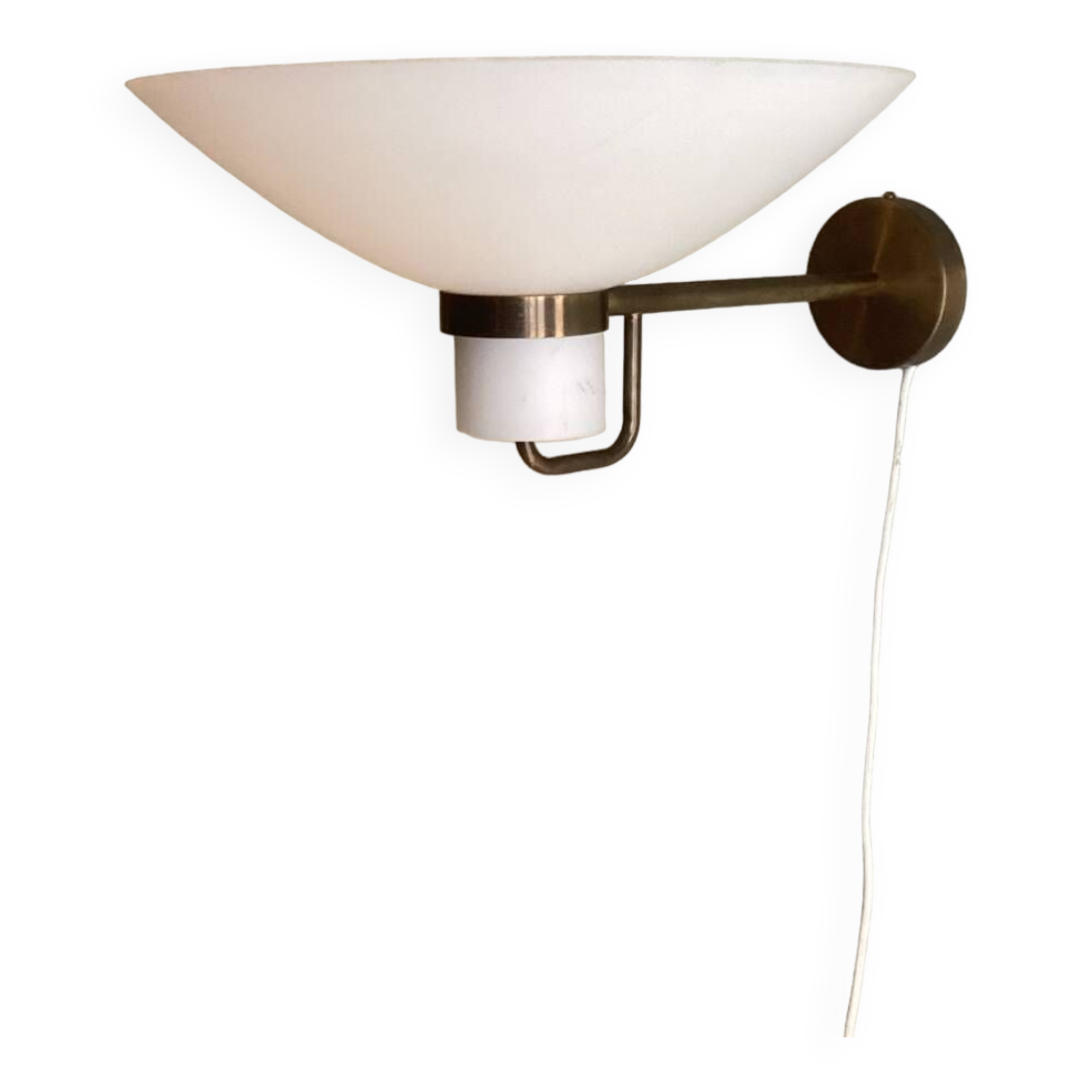 Scandinavian wall light lamp by lyfa , 1960