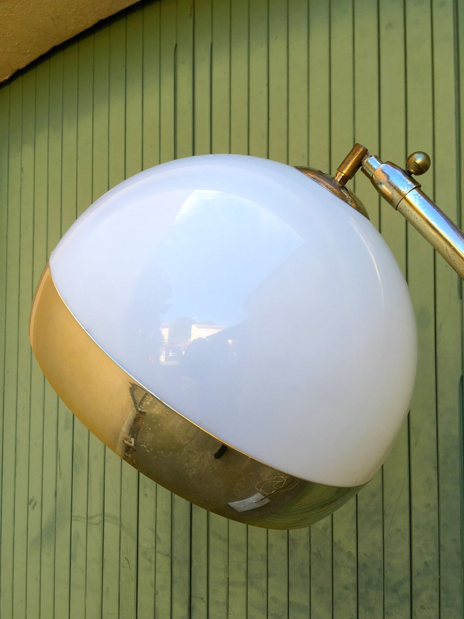 Lampadaire arc télescopique vintage années 70