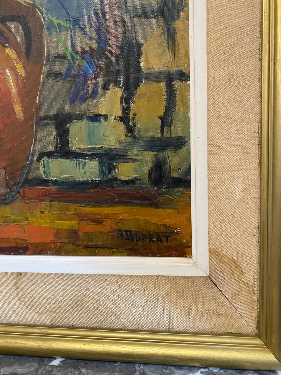 Oil on canvas André Duprat