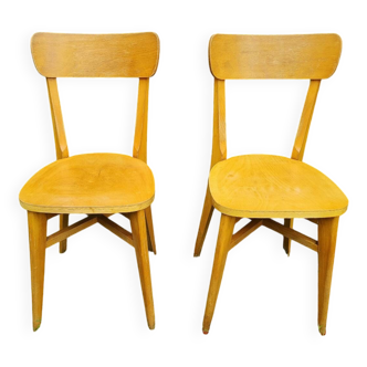 Pair of vintage bistro chairs