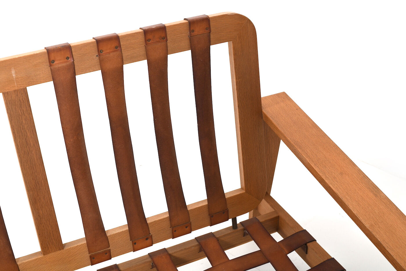 Svante Skogh large Bodo four Seater Sofa in Oak 1957