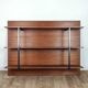 60s wall bookcase shelf